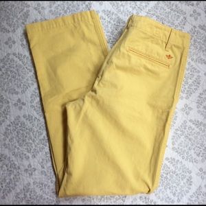 32x32 Men’s Dockers Yellow Chino Pants